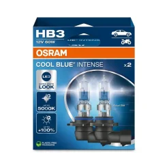 Izzó, Távfényszóró Hb3 12V/60W P20D, 5000K 2Szt. (Eko) - ams-OSRAM (OSR9005CBN-2HB)