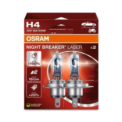 Izzó Night Breaker Laser H4 12V/60/55W P43T +150% 2Szt. (Eko) - ams-OSRAM (OSR64193NL-2HB)