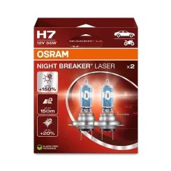 Izzó Night Breaker Laser H7 12V/55W Px26D +150% 2Szt. (Eko) - ams-OSRAM (OSR64210NL-2HB)