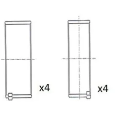 Hajtókar Csapágycsésze Peugeot 2.0Hdi Std - FAI AutoParts (BB2069-STD)