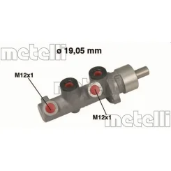Főfékhenger Smart City-Coupe/Fortwo/Roadster 0,6-0,7/0,8 Cdi 99-07 - METELLI (05-0472MET)