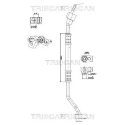 Cső Klíma Ford Ecosport 1.0 13- - TRISCAN (901016062)