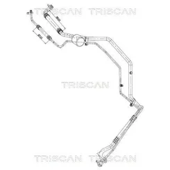 Cső Klíma Citroen C4 I 1.6 Hdi 04-11 - TRISCAN (901028042)