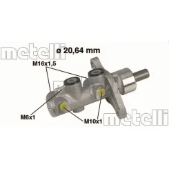 Főfékhenger Hyundai Atos 1,0 98-14 - METELLI (05-0346MET)