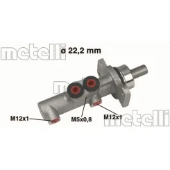 Főfékhenger Citroen C2/C3 1,1-1,6 02- - METELLI (05-0423MET)