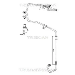 Cső Klíma Citroen Berlingo 18- - TRISCAN (901028081)