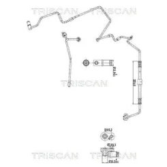 Cső Klíma Audi A4,A5 2.0 Tdi 08-17 - TRISCAN (901029019)