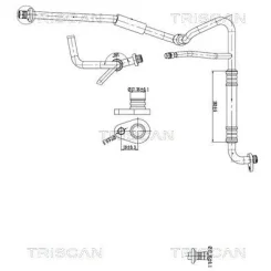 Cső Klíma Citroen C5 Iii 08-17 - TRISCAN (901028069)