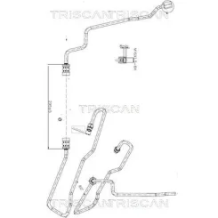 Cső Szervó Ford Fiesta Iv 95-02 - TRISCAN (851616011)