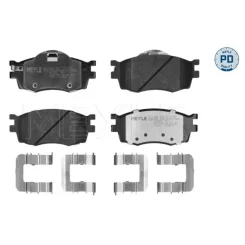 Fékbetétkészlet, Tárcsafék Hyundai P. Accent/I20 1,2-1,6 05-19 - MEYLE (0252431717/PD)