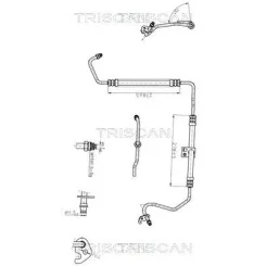 Cső Szervó Ford Tourneo Connect/Transit Connect 02-13 - TRISCAN (851616045)