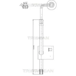 Cső Szervó Vw A4/Passat 95-05 - TRISCAN (851629030)