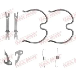 Tartozékkészlet, Fékpofa Opel Agila 1,0-1,2/1,3 Cdti 00-07 Superkit - QUICK BRAKE (QB105-0837S)