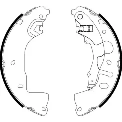 Fékpofakészlet Vw Id.3 21- - TEXTAR (91088600)