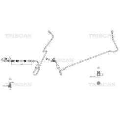 Cső Szervó Saab 9-3 98-08.03 - TRISCAN (851665001)