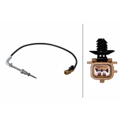 Érzékelő, Kipufogógáz-Hőmérséklet Renault Clio Ii, Master Iii 1,5-2,3 Dci 05- - HELLA (6PT358226-411)