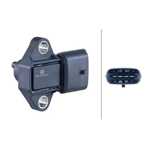 Érzékelő, Szívócső Nyomás - HELLA (6PP358152-211)