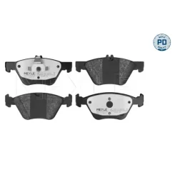 Fékbetétkészlet, Tárcsafék Db P. W210/W220 2,0-3,7 4-Matic 95-05 - MEYLE (0252167020/PD)