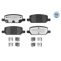Fékbetétkészlet, Tárcsafék Tesla T. Model 3/Y 17- - MEYLE (0252627717/PD)