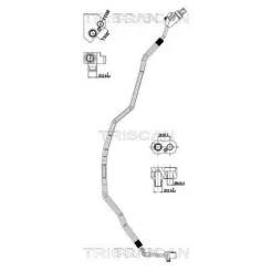 Cső Klíma Bmw - TRISCAN (901011033)