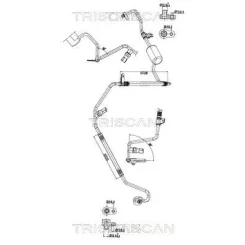 Cső Klíma Tesla - TRISCAN (901081007)