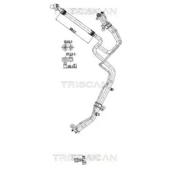Cső Klíma Tesla - TRISCAN (901081015)