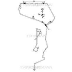 Cső Klíma Renault - TRISCAN (901025030)