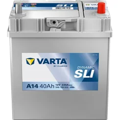 Akkumulátor 12V 40Ah/330A L- 187X127X227 Dynamic Sli - VARTA (540126033K262)
