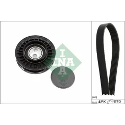 Hosszbordás Szíj Készlet Bmw 3/5 2,0 Hybrid - Schaeffler INA (529057910)