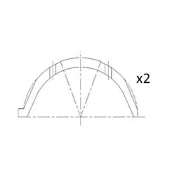 Távtartó Lemez, Főtengely Citroen 1.4 Hdi Std - FAI AutoParts (BT3009-STD)