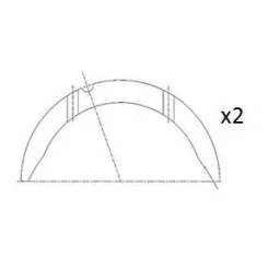 Távtartó Lemez, Főtengely Renault 1.4/1.5Dci/1.6 Std Készlet - FAI AutoParts (BT3008-STD)