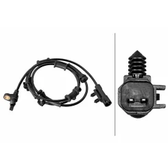 Érzékelő, Kerékfordulatszám Jeep P. Wrangler Ii 2,8-3,6 07- Bal/Jobb - HELLA (6PU358219-131)