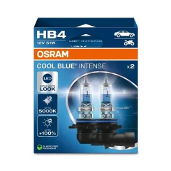 Izzó, Távfényszóró Hb4 12V/51W P22D, 5000K 2Szt. (Eko) - ams-OSRAM (OSR9006CBN-2HB)