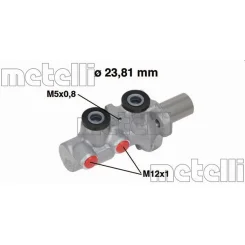 Főfékhenger Mini Cooper/One/Clubman 06- - METELLI (05-0746MET)
