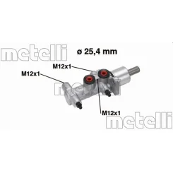 Főfékhenger Renault Trafic 1,9-2,5 Dci 01- - METELLI (05-0766MET)