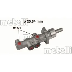 Főfékhenger Vw Polo 01- 20,64 - METELLI (05-0404MET)