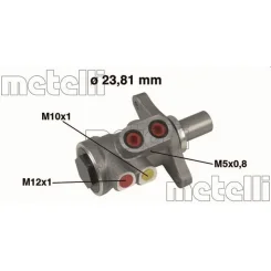 Főfékhenger Fiat Fiesta/Fusion - METELLI (05-0448MET)