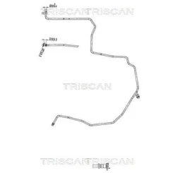 Cső Klíma Nissan Qashqai I 06-14 - TRISCAN (901014003)