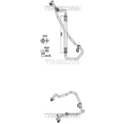 Cső Klíma Citroen C3 Ii 09-16 - TRISCAN (901028073)
