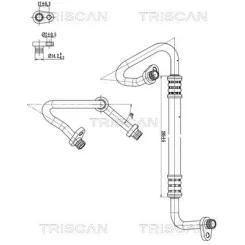 Cső Klíma Citroen C1 Ii 14-21 - TRISCAN (901028074)