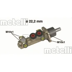 Főfékhenger Fiat Bravo/Brava/Marea/Multipla - METELLI (05-0208MET)