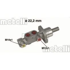 Főfékhenger Peugeot 206/306/Xsara Abs Ate - METELLI (05-0297MET)