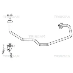 Cső Klíma Peugeot 206 07- - TRISCAN (901028092)