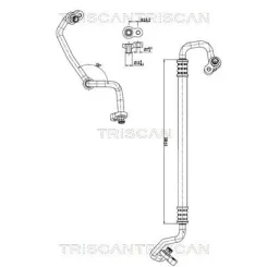 Cső Klíma Hyundai Tucson 15-20 - TRISCAN (901043004)