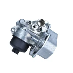 Olajhűtő, Motorolaj Citroen Jumper 2.2Hdi 06- Házzal - MAXGEAR (14-0117)