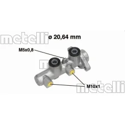 Főfékhenger Daewoo Matiz 0.8-1.0 98- - METELLI (05-0514MET)