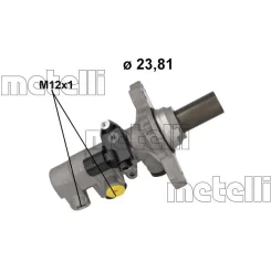 Főfékhenger Audi A3/Q2/Tt 1,0-2,5 12- - METELLI (05-1216MET)