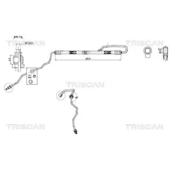 Cső Szervó Skoda Fabia 00-10 - TRISCAN (851629024)