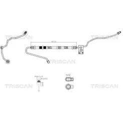 Cső Szervó Skoda Fabia 07-15 - TRISCAN (851629028)