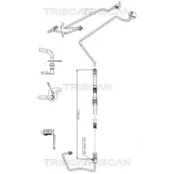 Cső Szervó Ford Mondeo Iii 00-07 - TRISCAN (851616020)